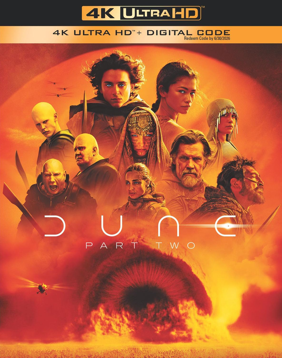 The packaging for Dune Part Two
