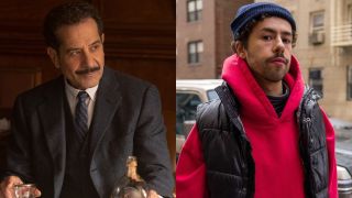 From left to right: Tony Shalhoub as Abe in The Marvelous Mrs. Maisel and Ramy Youssef in Ramy.