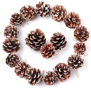 Anstore Snowy Pine Cones 