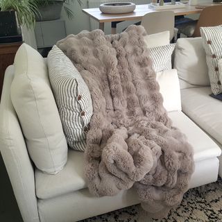 Hygge Days Luxury Faux Fur Warming Throw