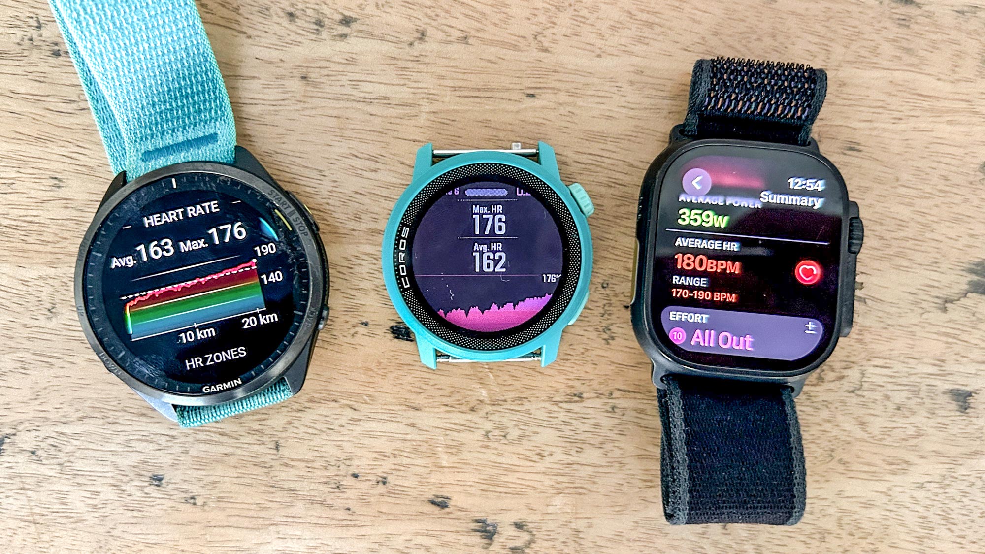 Comparing Garmin Forerunner 965 and Apple Watch Ultra 2 in a half marathon