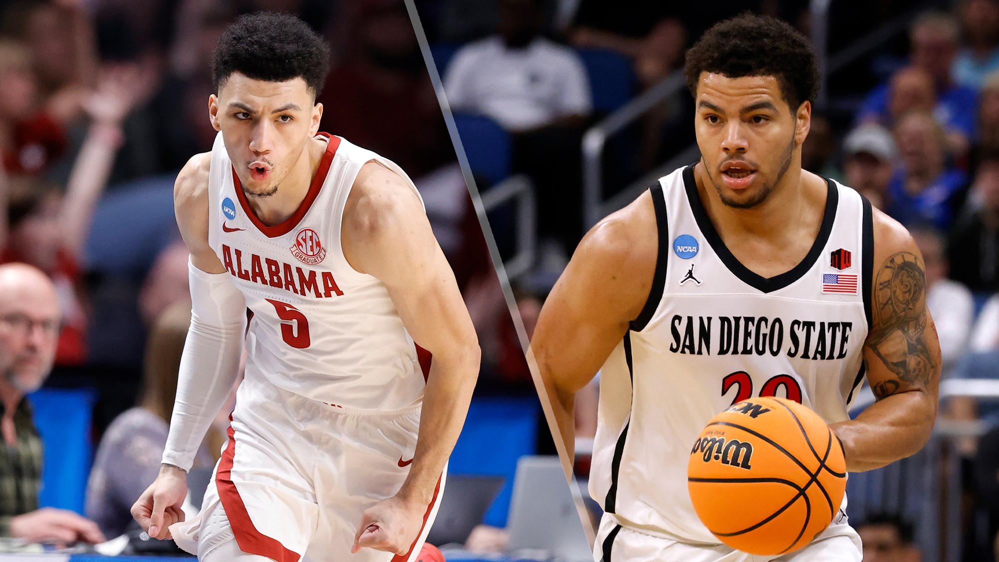 Alabama vs San Diego State live stream How to watch March Madness Sweet 16 game online Toms Guide