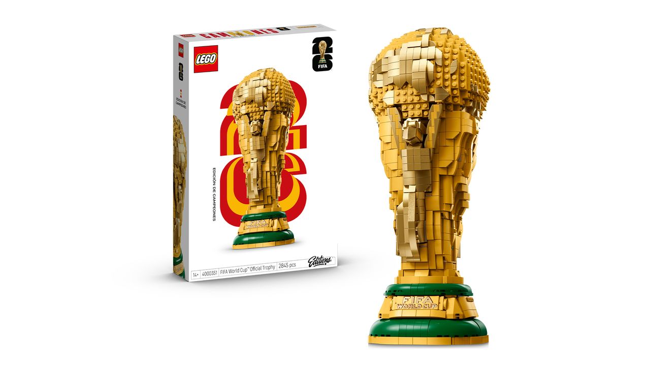 LEGO celebrates Spain's historic World Cup victory by releasing this awesome Champions Edition of the iconic trophy