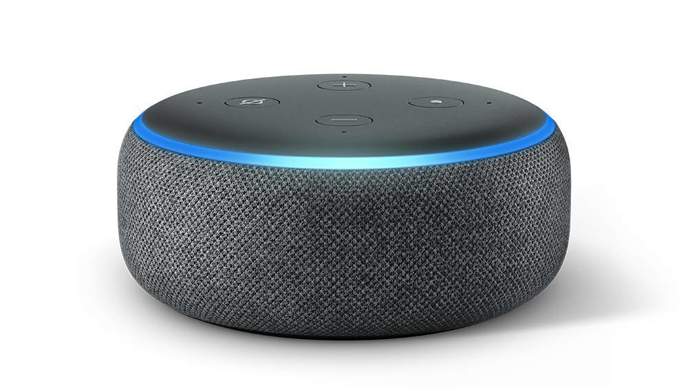 The Amazon Echo Dot 3rd Gen in black