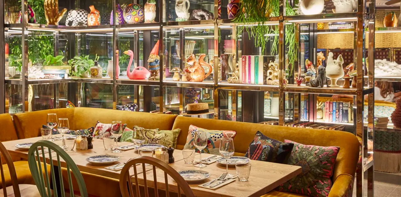 The restaurant at Mama Shelter London Shoreditch