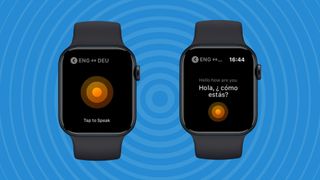 itranslate converse on apple watch