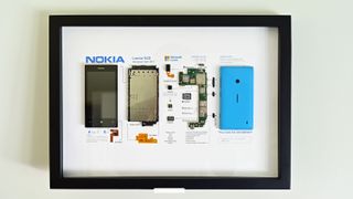So, you liked Windows Phone? Prove it by buying a mounted and framed Nokia Lumia 520 to hang on your wall!