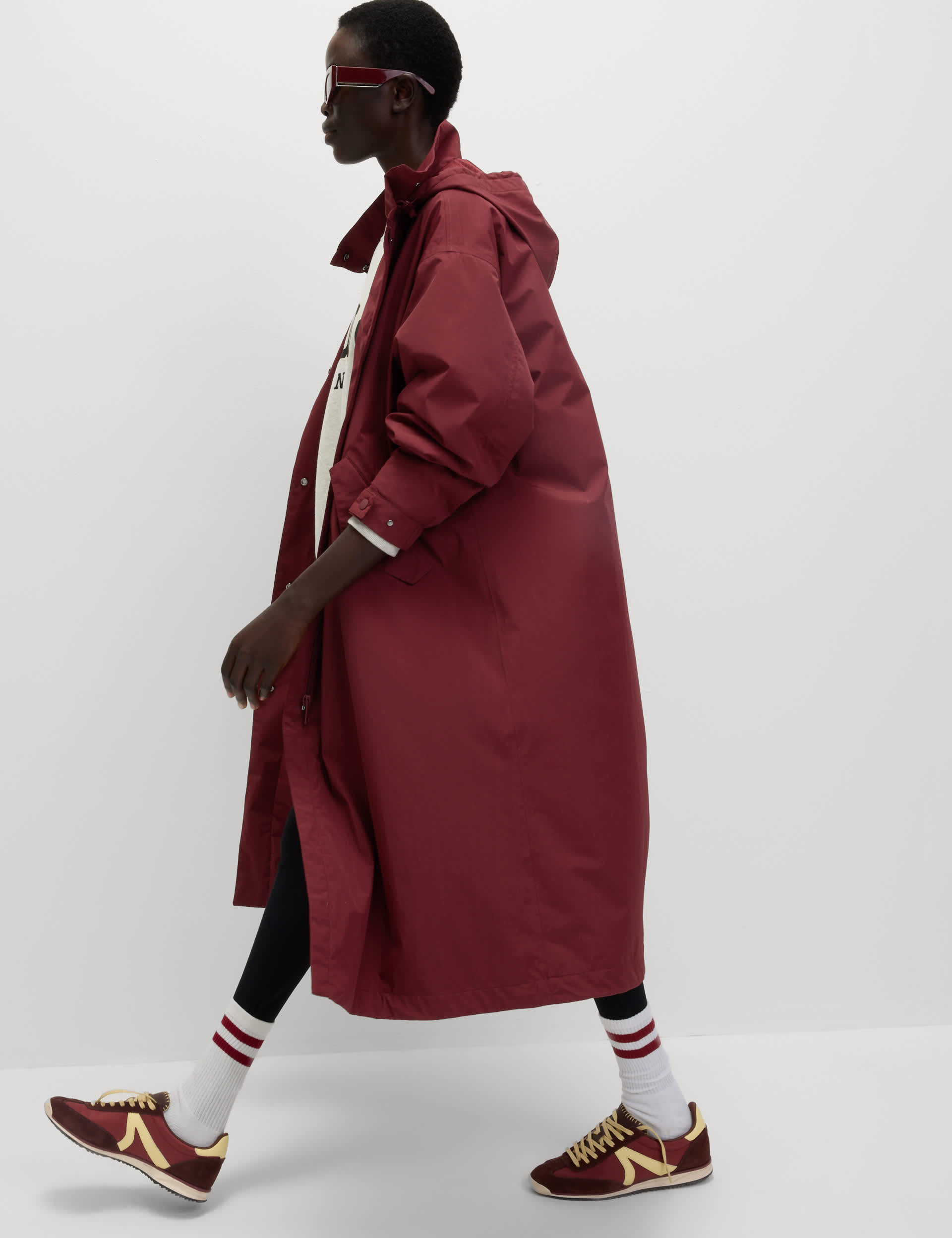 Waterproof Oversized Longline Parka Coat