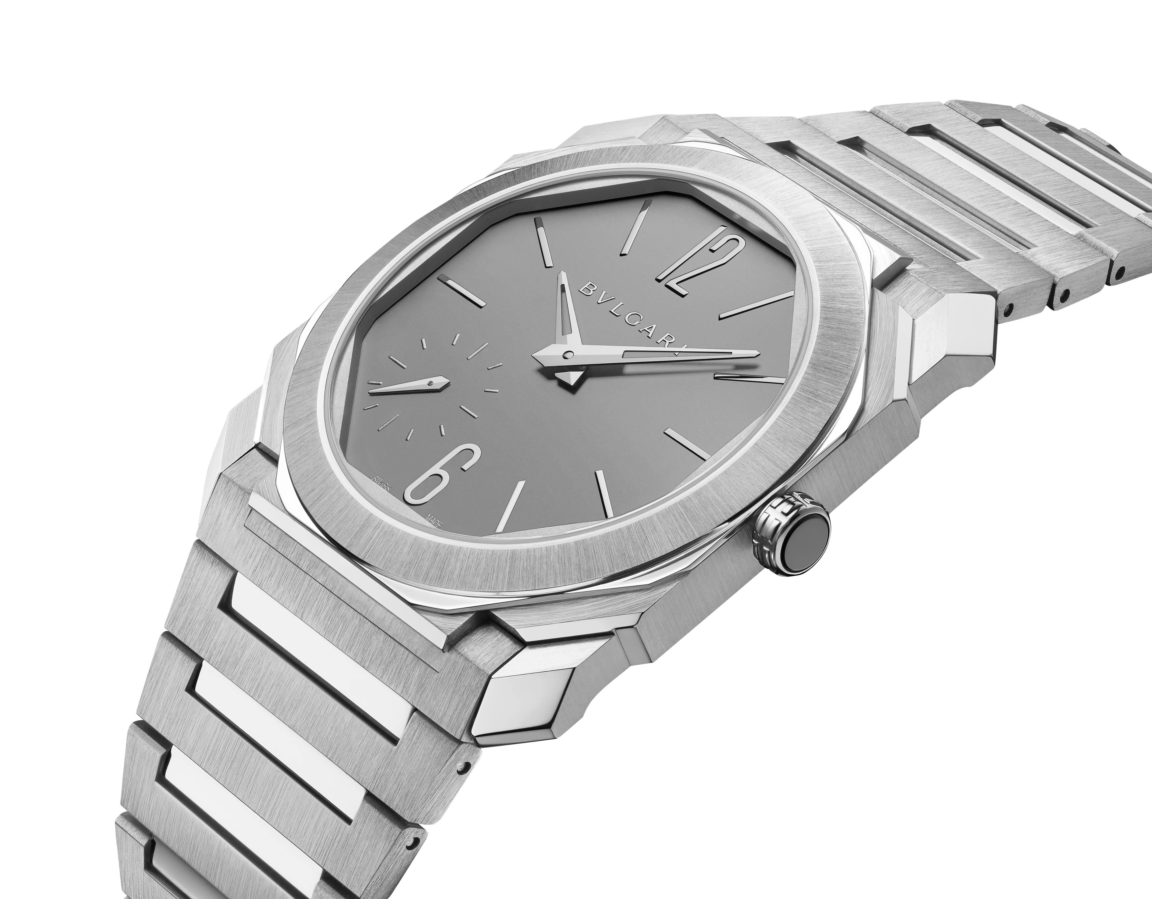 silver watch