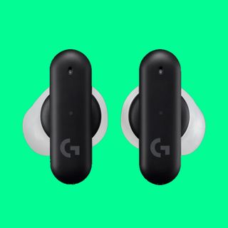 The best earbuds on colourful backgrounds