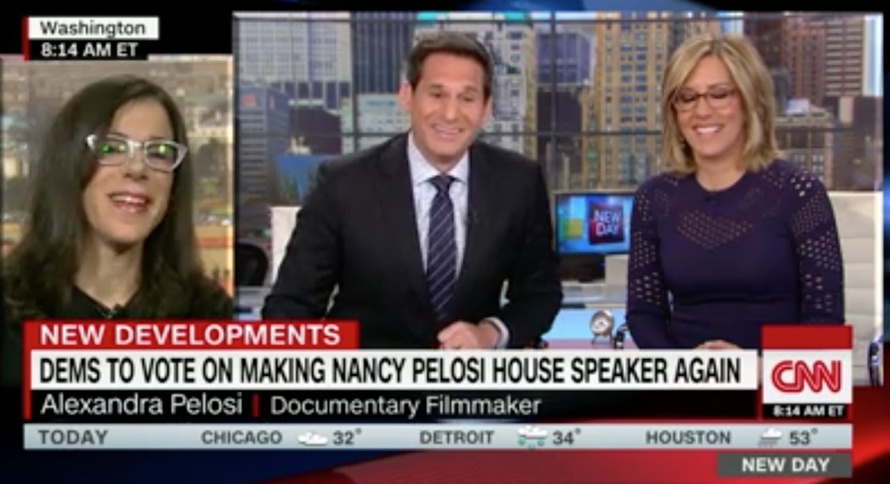 Alexandra Pelosi discusses Nancy Pelosi on CNN&amp;#039;s New Day