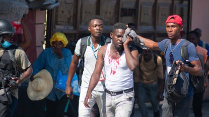 Journalist in Haiti wounded by tear gas