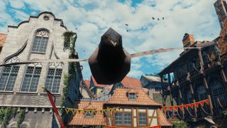 The Witcher 3's Low-Poly Pigeon
