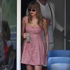 Taylor Swift wearing Reformation