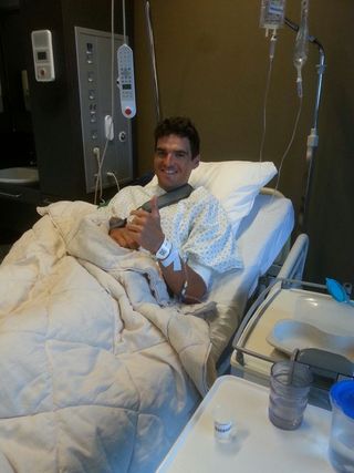 Greg Van Avermaet post surgery