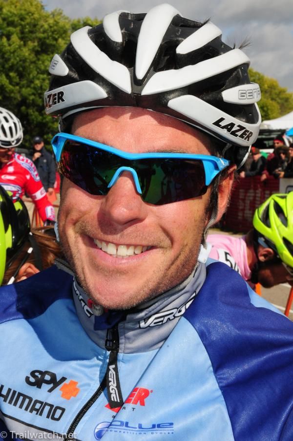 Jonathan Page at the start