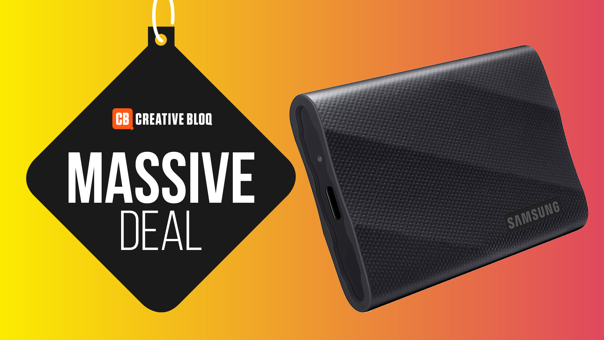 1TB Samsung T5 Portable SSD Discounted To $137.99 Just For Black Friday  Week [Originally $250]