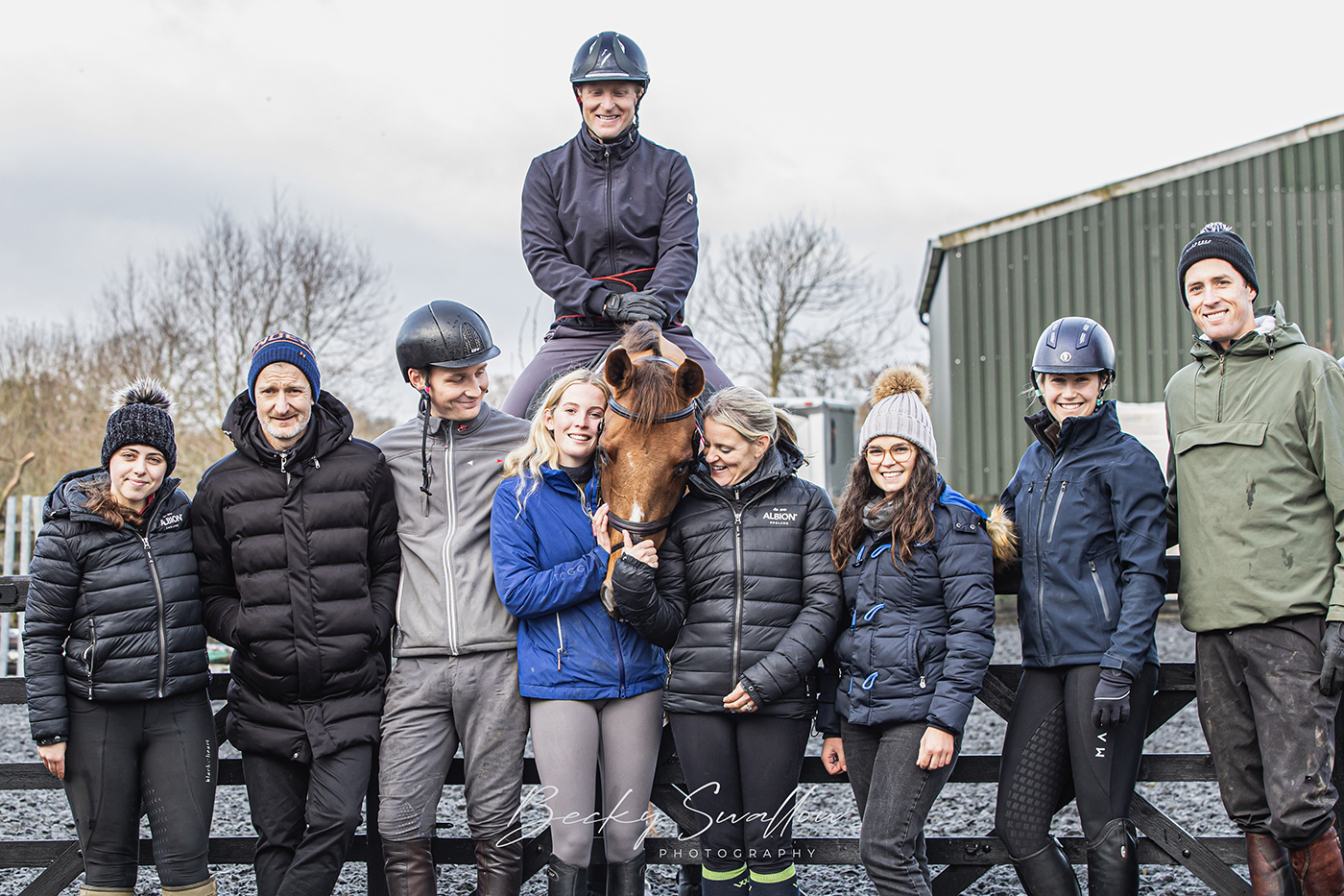 Albion saddle trial participants