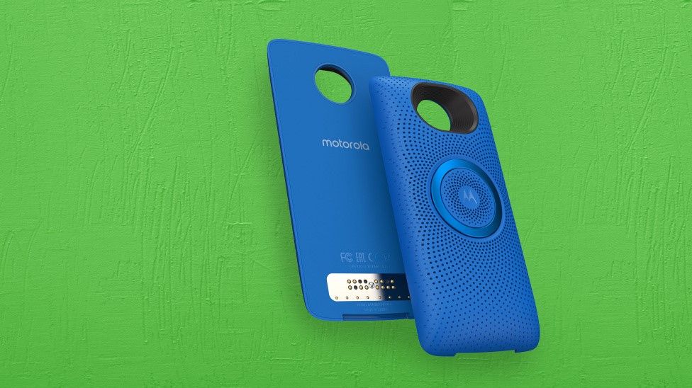 The new Moto Z Stereo Speaker gives you more smartphone sound for less
