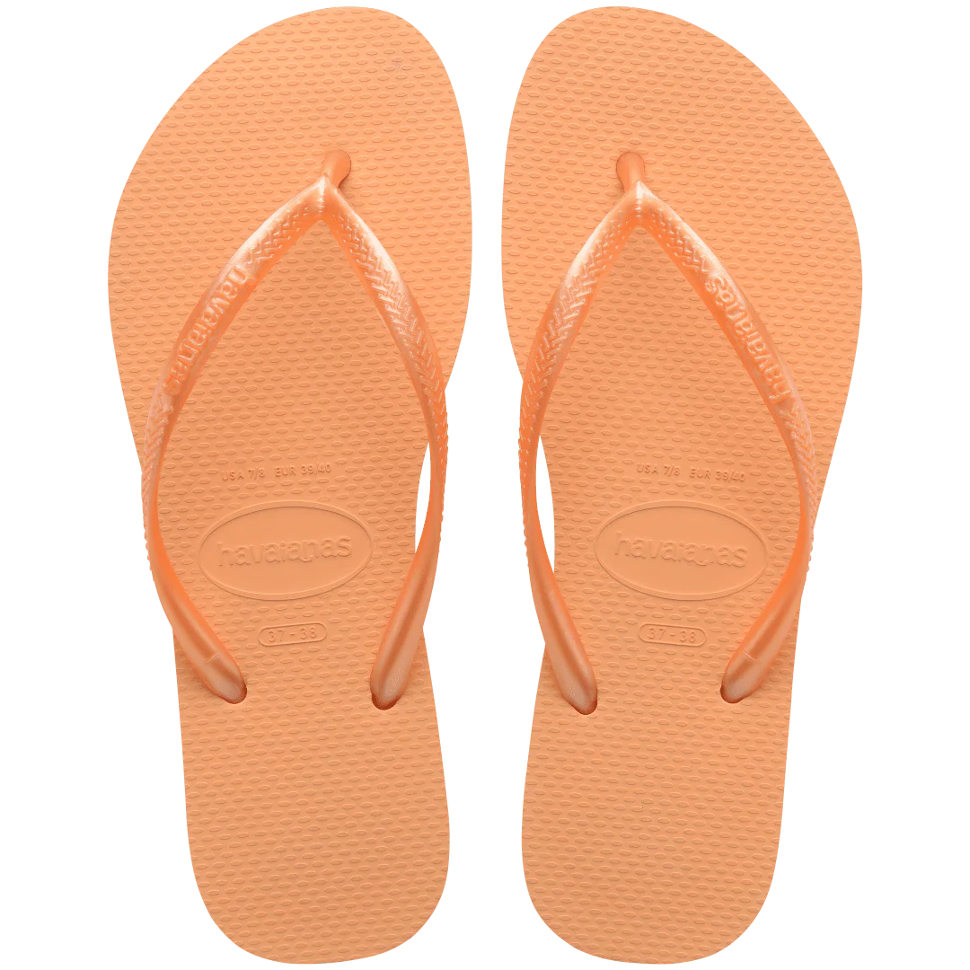 Hawaii, slim flip flops
