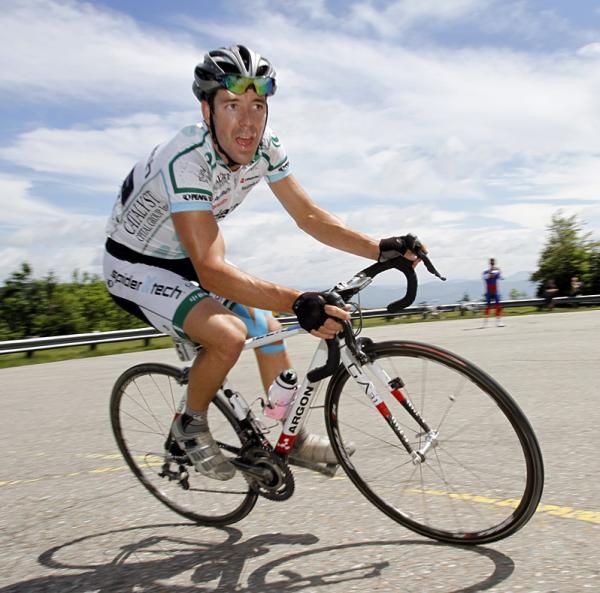 Canadian rider Francois Parisien (Spidertech-Planet Energy).