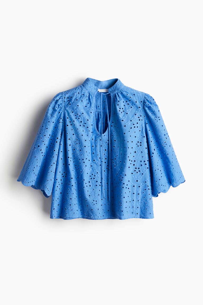 Broderie Anglaise Blouse