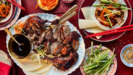 spicy peking duck in air fryer