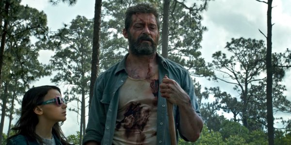 Hugh Jackman and Dafne Keen in Logan