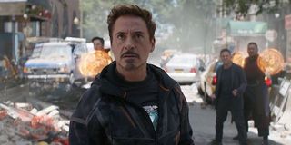 Robert Downey Jr tony stark avengers infinity war