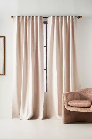 Luxe Linen Blend Curtain