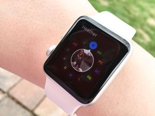 Apple watch touch discount messages