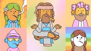The best NFT to buy is a Dippie, illustrations of hippie characters