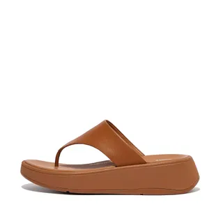 FitFlop, F-Mode Leather Toe-Thongs