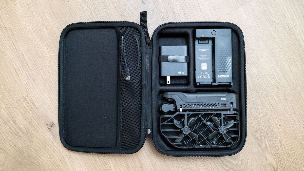 HoverAir X1 PRO / PROMAX combo case with drone and accessories