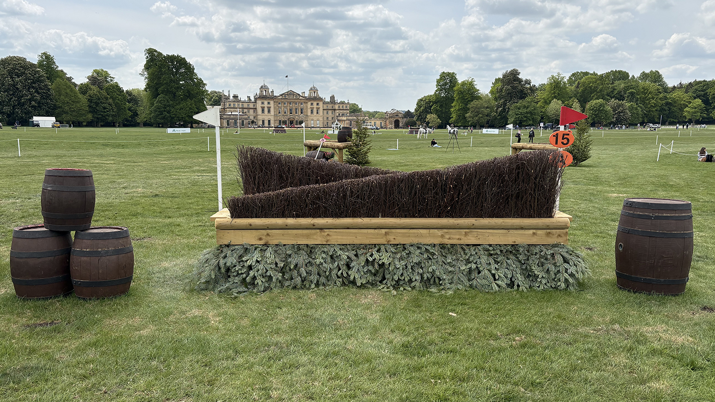 BE90 grassroots championships cross-country course: fence 15a