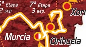 2010 Vuelta a España stage 7 map