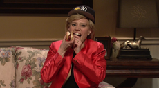 Kate McKinnon as Hillary Clinton