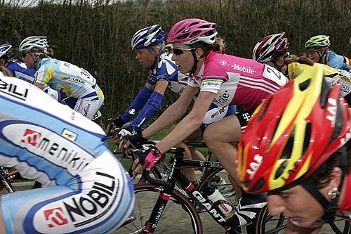 Judith Arndt rides La Fleche