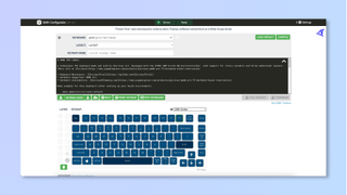 Screenshot of the QMK firmware web application for the Glorious GMMK Pro custom keyboard