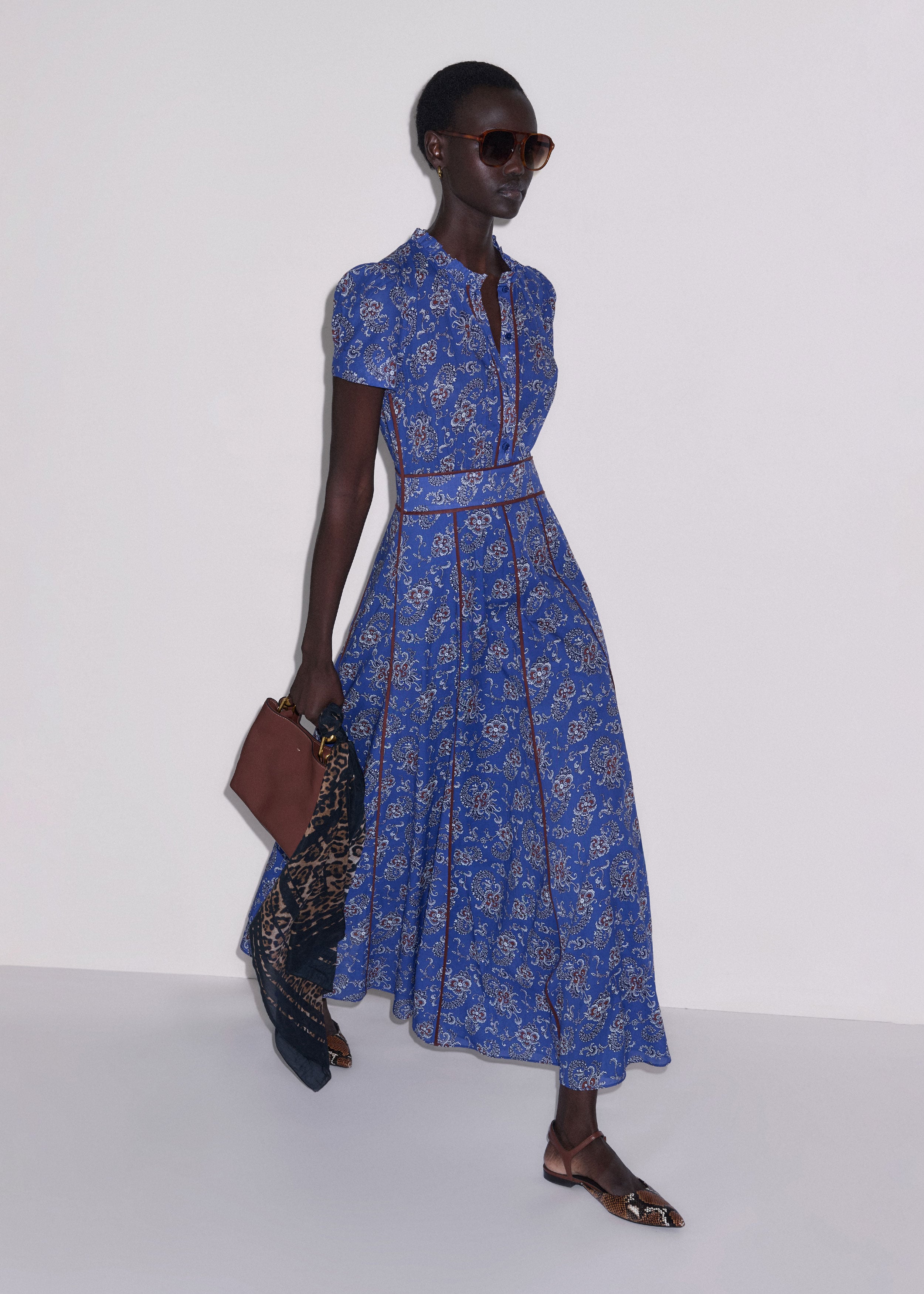 Fit + Flare Maxi Dress