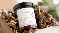 Personalised apothecary candle