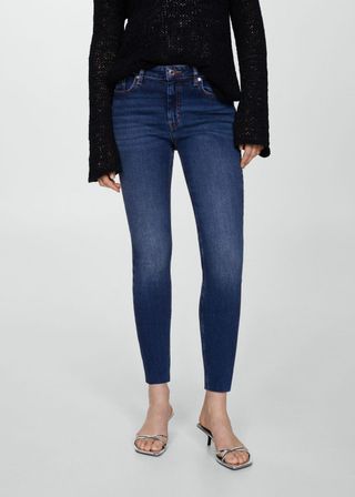 Skinny Cropped Jeans - Women