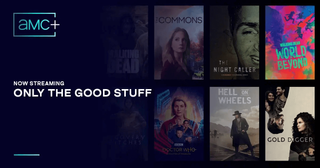 The AMC Plus streaming dashboard