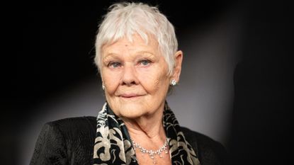 Dame Judi Dench attends the "Finding Harmony: A King's Vision" Windsor Castle Premiere at Windsor Castle