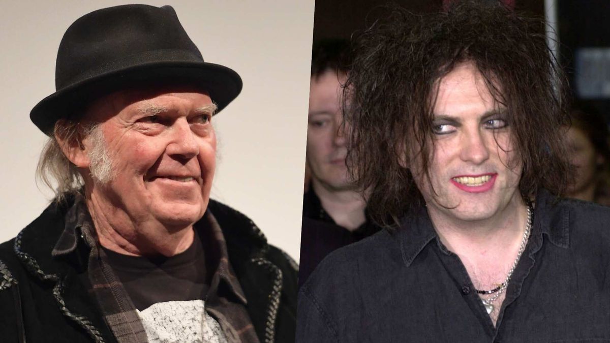 Neil Young and Robert Smith