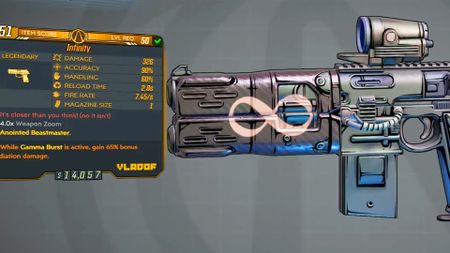 Borderlands 3 Infinity Pistol