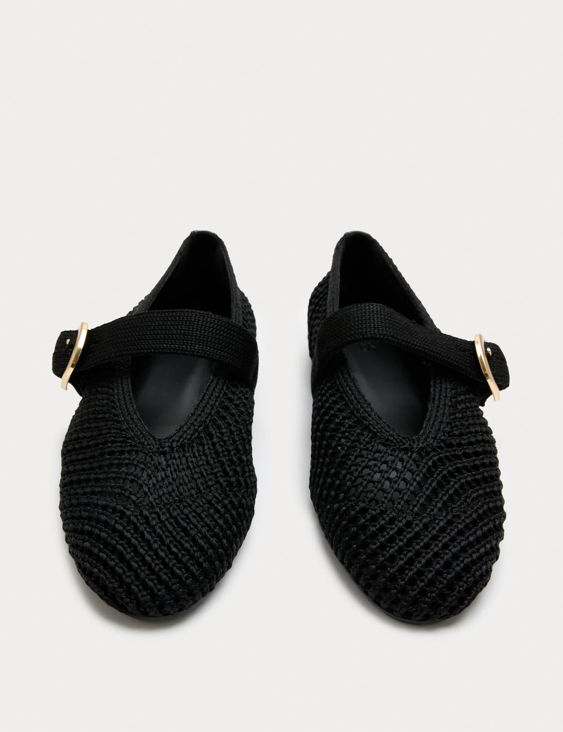 Buckle Flat Mary Jane Ballet Pumps