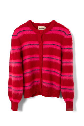 Damson Madder Cece Stripe Cardigan