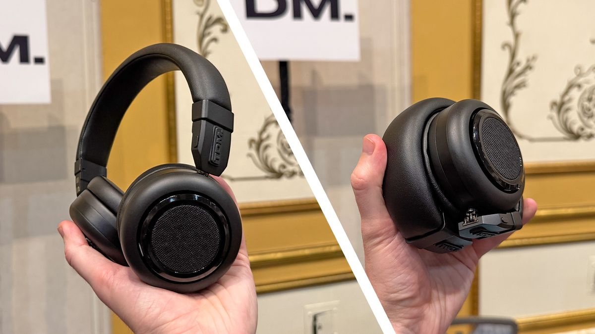 I tried headphones that twist into a Bluetooth speaker — and I can't believe I actually loved the idea