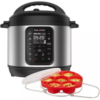 Instant Pot 6qt 9-in-1 Pressure Cooker Bundle | was $129.99, now $59.99 at Target (save 53%)